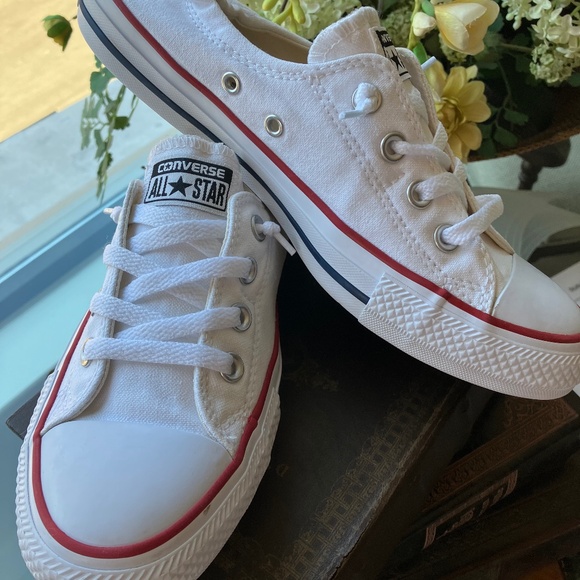 Converse Shorelines White - Size 9 - Picture 1 of 6